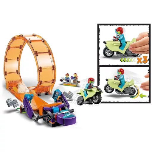 Lego City 60338 Csimpánzos zúzós kaszkadőr hurok