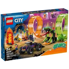Lego City 60339 Kaszkadőr aréna dupla hurokkal