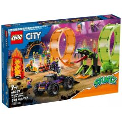 Lego City 60339 Kaszkadőr aréna dupla hurokkal