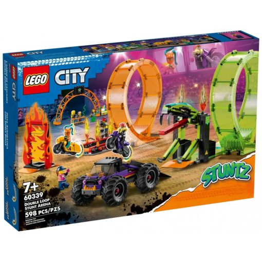Lego City 60339 Kaszkadőr aréna dupla hurokkal