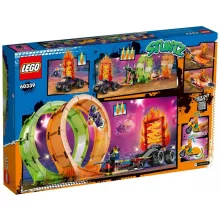Lego City 60339 Kaszkadőr aréna dupla hurokkal