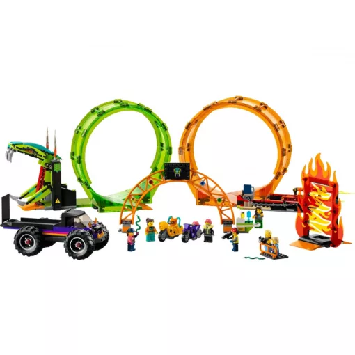 Lego City 60339 Kaszkadőr aréna dupla hurokkal