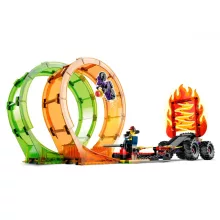 Lego City 60339 Kaszkadőr aréna dupla hurokkal