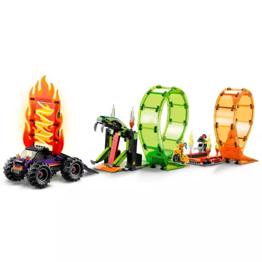 Lego City 60339 Kaszkadőr aréna dupla hurokkal