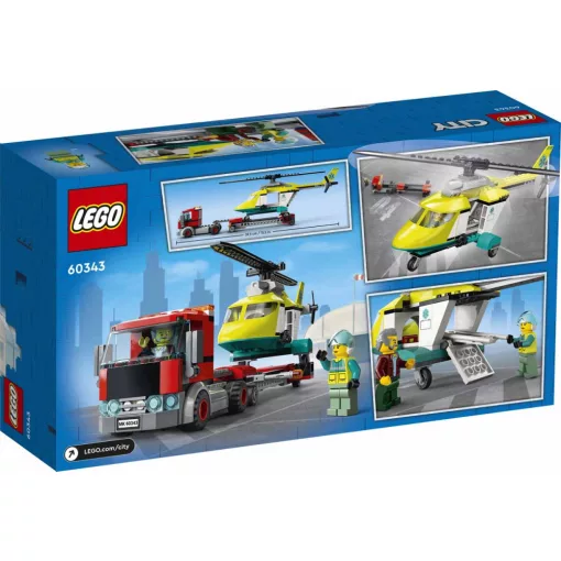 Lego City 60343 Mentőhelikopteres szállítás