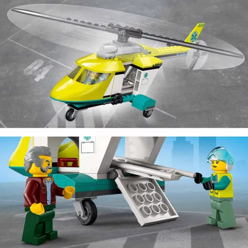 Lego City 60343 Mentőhelikopteres szállítás