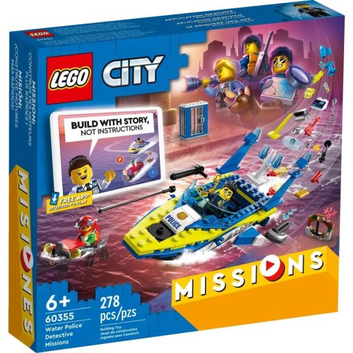Lego City 60355 Vízirendőrség nyomozói küldetés