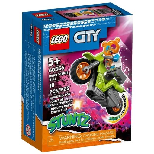 Lego City 60356 Medve kaszkadőr lendkerekes motor