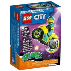Lego City 60358 Cyber kaszkadőr lendkerekes motor
