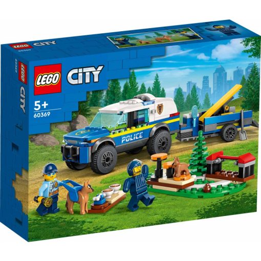 Lego City 60369 Rendőrkutya kiképzés