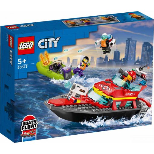 Lego City 60373 Tűzoltóhajó