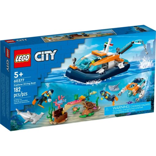 Lego City 60377 Felfedező búvárhajó