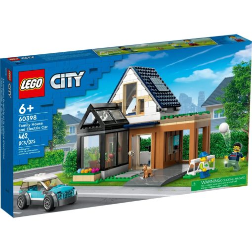 Lego City 60398 Családi ház és elektromos autó