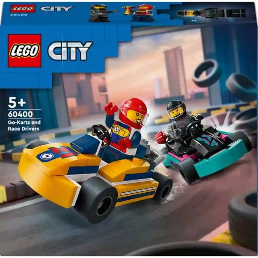 Lego City 60400 Gokartok és versenypilóták