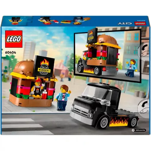 Lego City 60404 Hamburgeres furgon