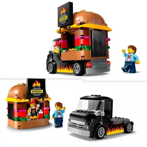 Lego City 60404 Hamburgeres furgon