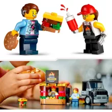 Lego City 60404 Hamburgeres furgon