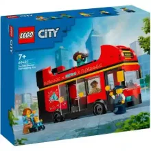 Lego City 60407 Piros emeletes turistabusz