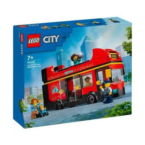 Lego City 60407 Piros emeletes turistabusz