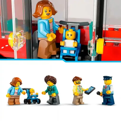 Lego City 60407 Piros emeletes turistabusz
