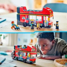 Lego City 60407 Piros emeletes turistabusz