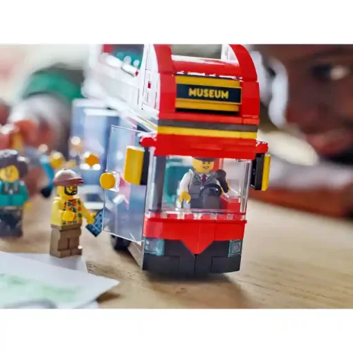 Lego City 60407 Piros emeletes turistabusz