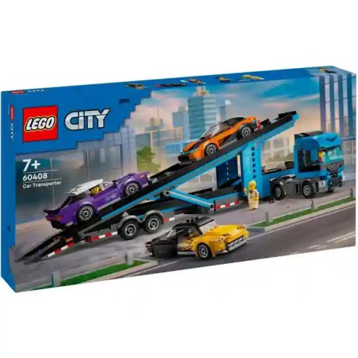 Lego City 60408 Autószállító kamion sportautókkal