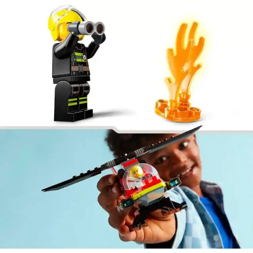Lego City 60411 Tűzoltó mentőhelikopter