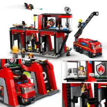 Lego City 60414 Tűzoltóállomás és tűzoltóautó