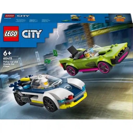Lego City 60415 Rendőrautó és sportkocsi hajsza