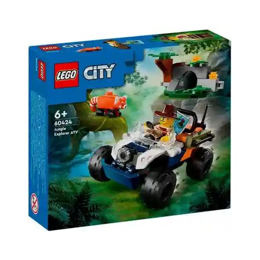 Lego City 60424 Dzsungelkutató quad - vörös macskamedve akció