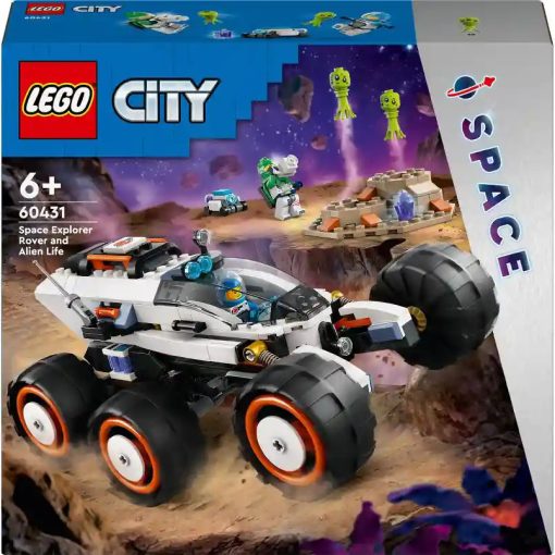 Lego City 60431 Űrfelfedező jármű és a földönkívüliek