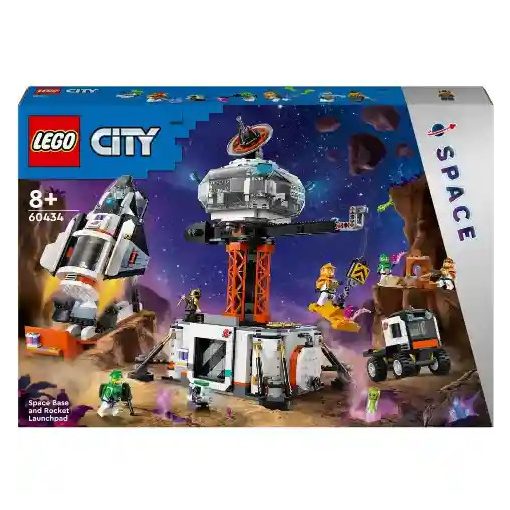 Lego City 60434 Űrállomás és rakétakilövő