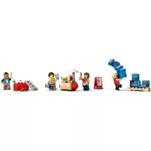 Lego City 60440 Sárga szállító kamion targoncával