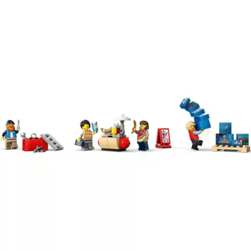 Lego City 60440 Sárga szállító kamion targoncával
