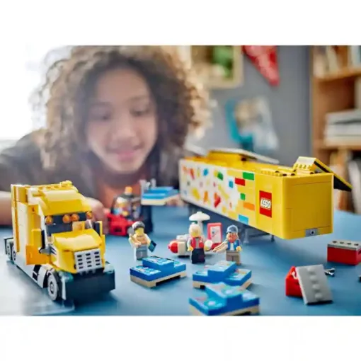 Lego City 60440 Sárga szállító kamion targoncával