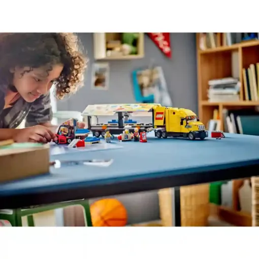 Lego City 60440 Sárga szállító kamion targoncával