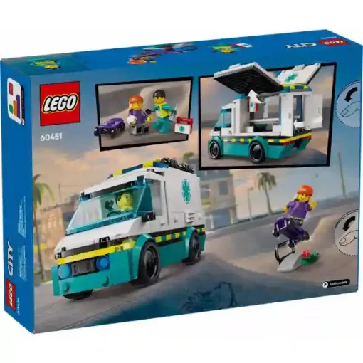 Lego City 60451 Sürgősségi mentőautó