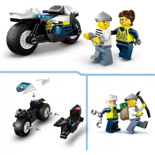 Lego City 60455 Üldözés rendőrségi motorkerékpárral