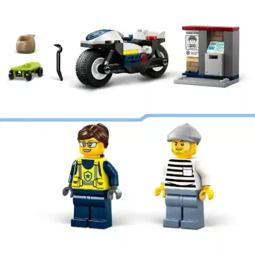 Lego City 60455 Üldözés rendőrségi motorkerékpárral