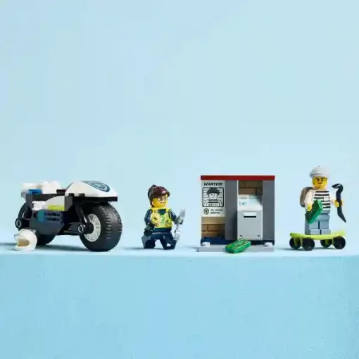 Lego City 60455 Üldözés rendőrségi motorkerékpárral
