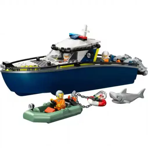 Lego City 60456 Üldözés rendőrségi csónakkal