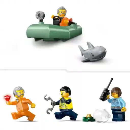 Lego City 60456 Üldözés rendőrségi csónakkal