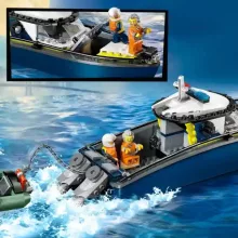 Lego City 60456 Üldözés rendőrségi csónakkal