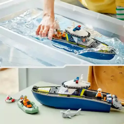 Lego City 60456 Üldözés rendőrségi csónakkal