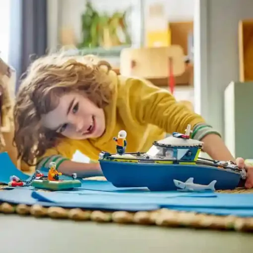 Lego City 60456 Üldözés rendőrségi csónakkal
