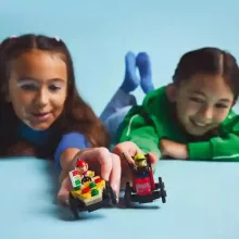 Lego City 60458 Pizzásautó vs. tűzoltóautó versenyautós csomag