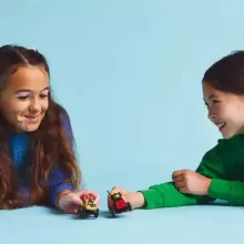 Lego City 60458 Pizzásautó vs. tűzoltóautó versenyautós csomag