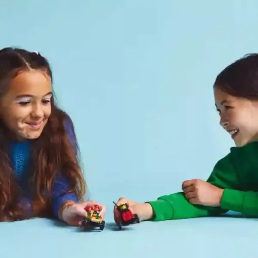 Lego City 60458 Pizzásautó vs. tűzoltóautó versenyautós csomag