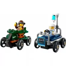 Lego City 60459 Repülő vs. kórházi ágy versenyautós csomag